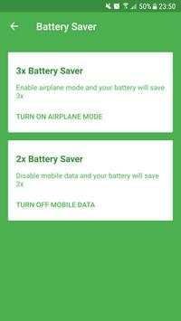 Battery Saver 5X screenshot 3
