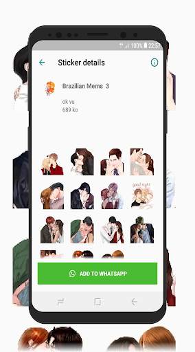 Kiss Stickers for Whatsapp 2020 screenshot 9