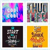 Typography Effect Photo Design icon