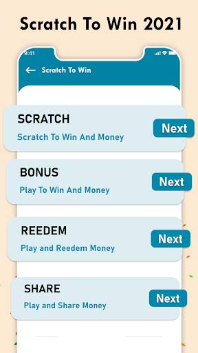 Scratch To Win Cash - Game Credits screenshot 1