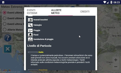 Allerta Meteo Estremo EU screenshot 2