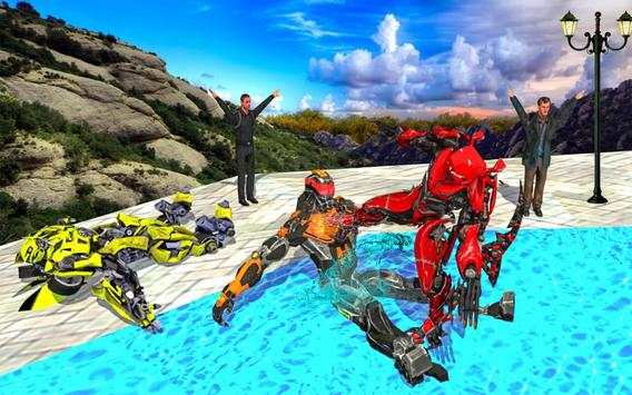 Transformation Robot Shark Game:Shark Simulator screenshot 11