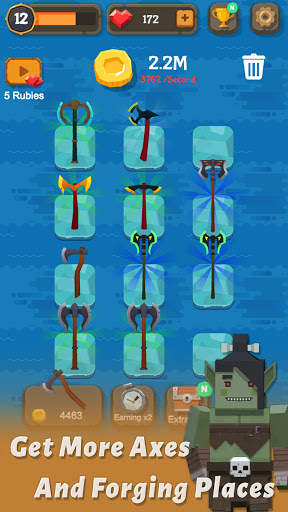 Merge Axe - Idle Blacksmith Master screenshot 9
