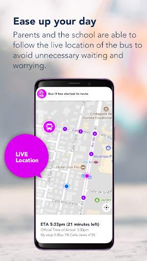 Wola Schools - School bus tracker for parents screenshot 4