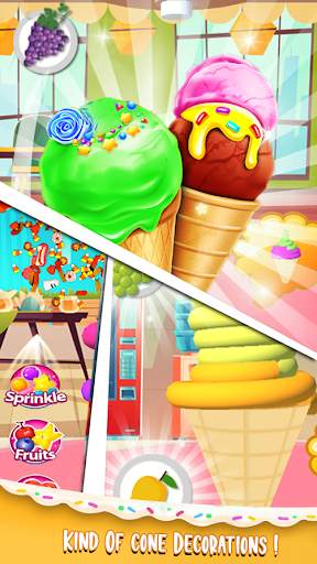 Cone Ice Cream Making Game: Fun Ice Cream Game screenshot 7