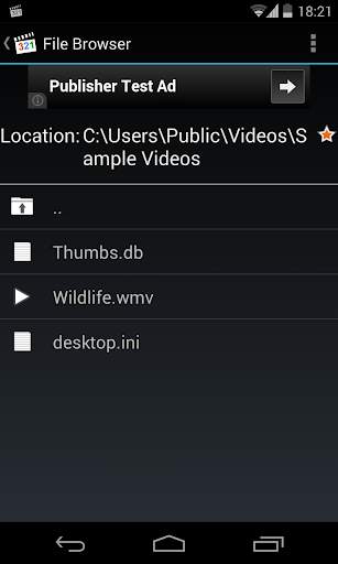 Media Player Classic Remote screenshot 4