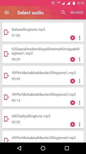 Ringtone Maker RingTing screenshot 1