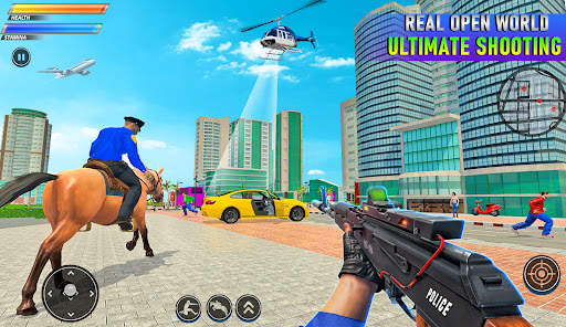 US Police Horse Crime Shooting screenshot 16