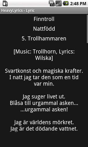 Heavy Lyrics Free screenshot 5