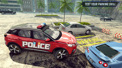 Police Car Parking Mania 3D Simulation screenshot 2