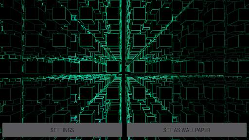 Infinity Cubes Matrix 3D Live Wallpaper screenshot 20
