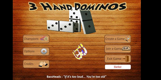 Bassheads 3 Hand Dominos screenshot 1