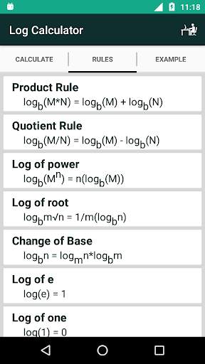 Log Calculator screenshot 5
