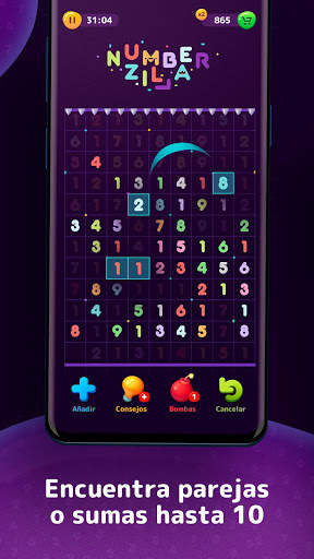 Numberzilla: Juegos de numeros screenshot 3