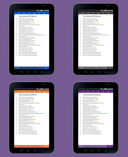 Lyric Notepad - Song Writing screenshot 12