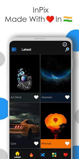 InPiX - AMOLED 4K Wallpapers Black HD Backgrounds скриншот 3