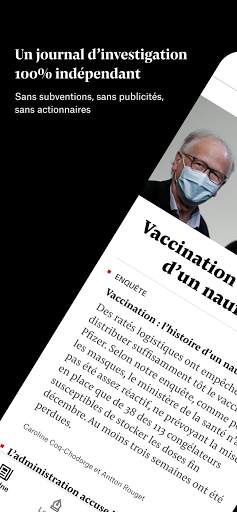 Mediapart, journal indépendant screenshot 1