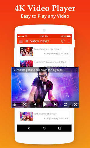 4K Video Player : All Format YT HD Video Player screenshot 3
