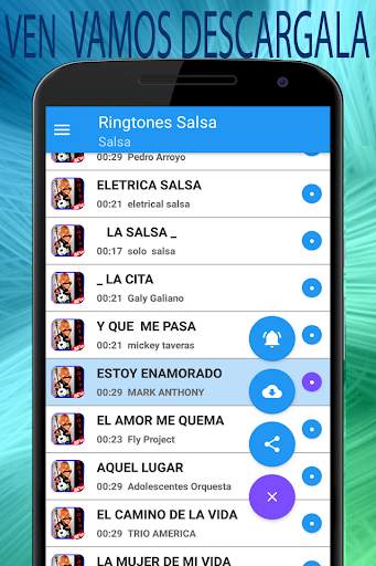 The Best Salsa Tones for my cell phone screenshot 5