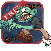 Zombie Rush - "running game" logo