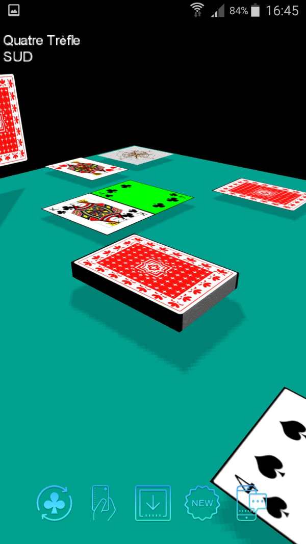 Playing cards 3D (free game without ads) screenshot 4