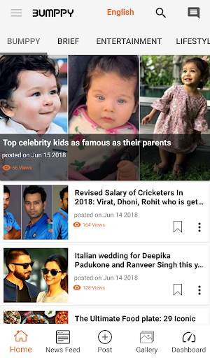 Bumppy - Social Media, Free Videos Download, News screenshot 7