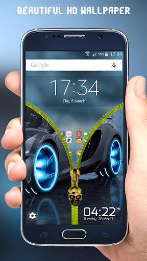 Car Zipper Lock Screen screenshot 6