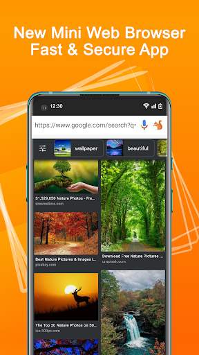 Uc Mini - Fast Web Browser screenshot 4
