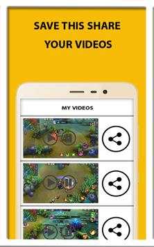 Recorder Mobile Legend Screen Recorder screenshot 3