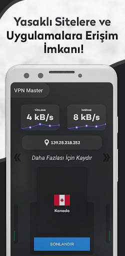 VPN Master - Süper Hızlı Proxy & WiFi Güvenliği screenshot 2