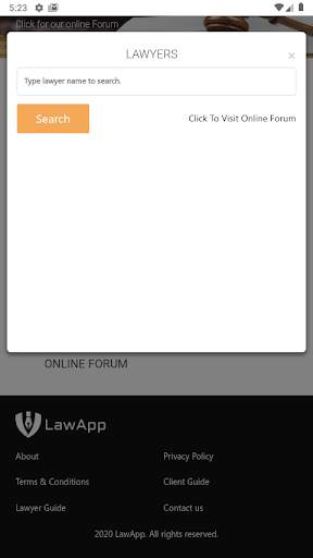 LawApp screenshot 4