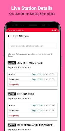 IRCTC Train Status - Live PNR Status, Tickets screenshot 4