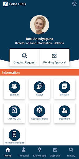 Forte HRIS screenshot 2