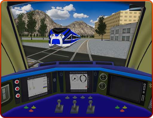 Impossible Bullet Train Drive : Subway On Rails 3D screenshot 14