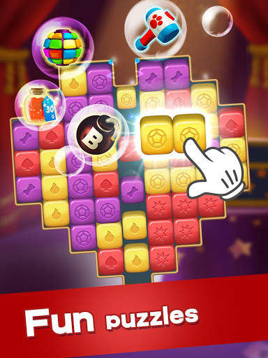 Puppy Crush: Cube blast Puzzle Game screenshot 7