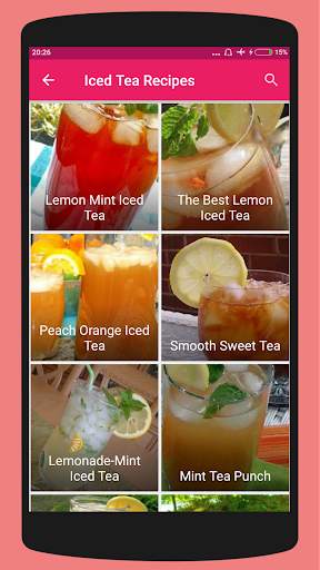 Tea Recipes screenshot 1