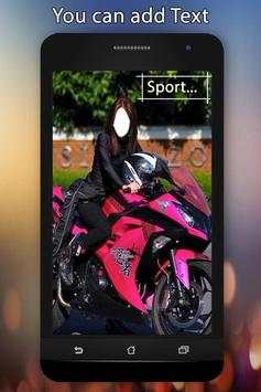 Women Bike Photo Suit screenshot 3