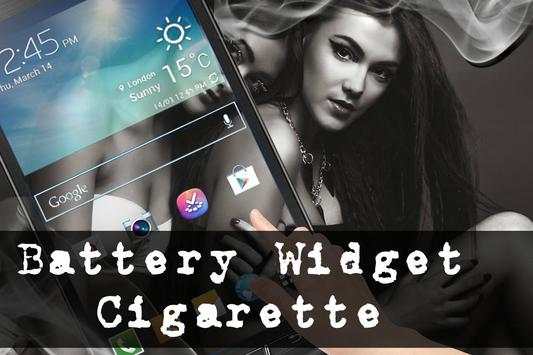 Battery Widget Cigarette screenshot 1