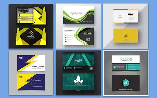 Business Card Maker – Free Emp screenshot 1