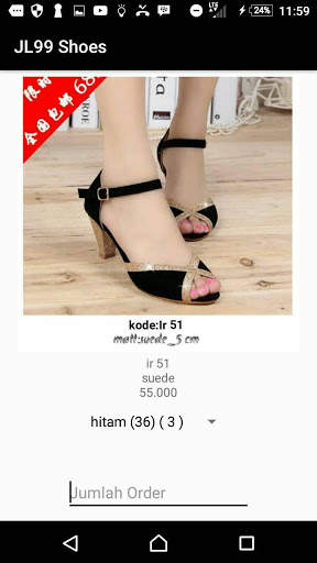 JL99 Shoes Online Shop screenshot 1