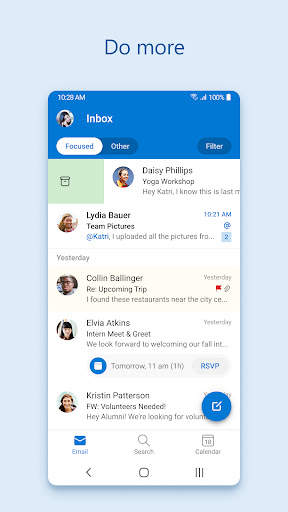 Microsoft Outlook screenshot 1