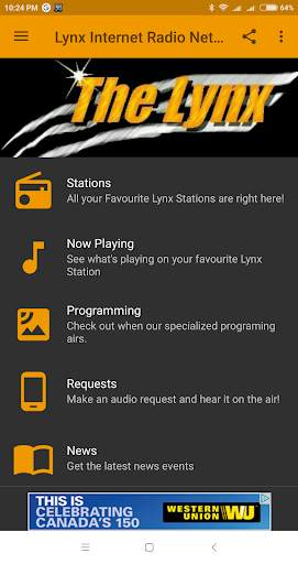 Lynx Internet Radio Network screenshot 2