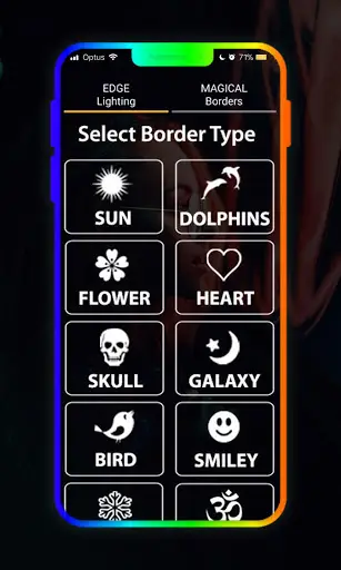 Border Light - LED Coler Border, Live Wallpaper screenshot 3