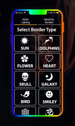 Border Light - LED Coler Border, Live Wallpaper screenshot 3