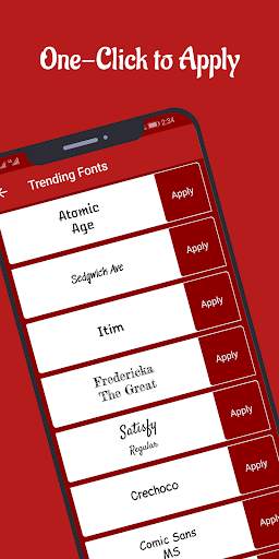Fonts for Huawei Emui screenshot 3