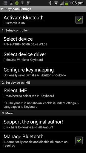 P1 Keyboard screenshot 1