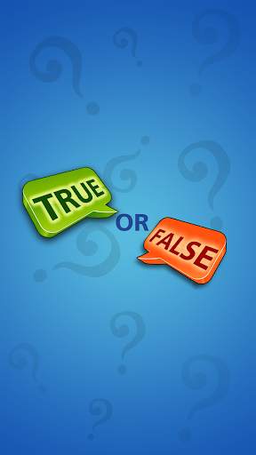 True Or False Fun General Knowledge Quiz Game App screenshot 1