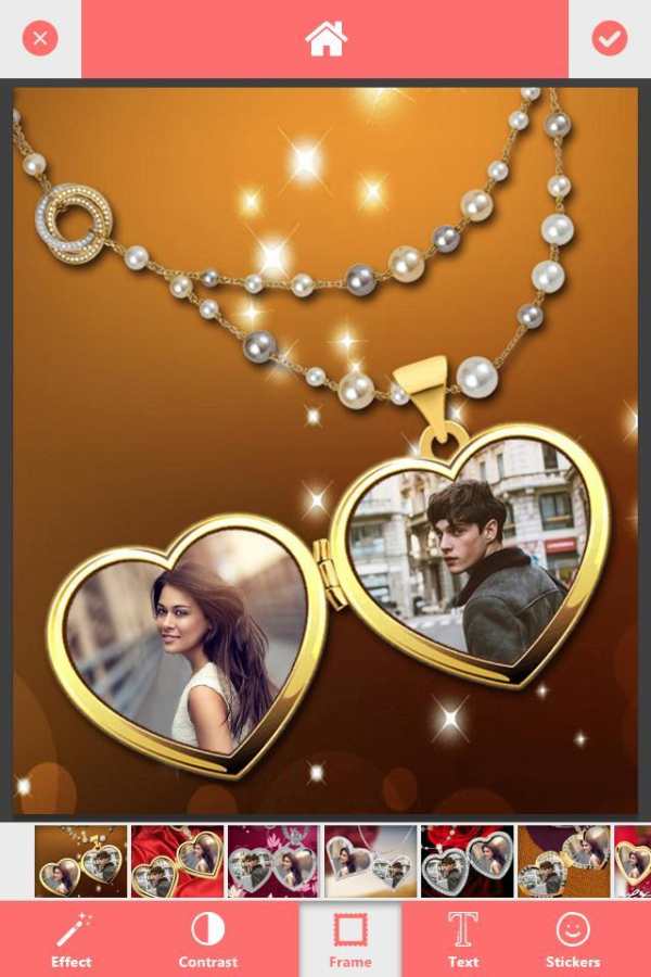Love Locket Photo Frame screenshot 2