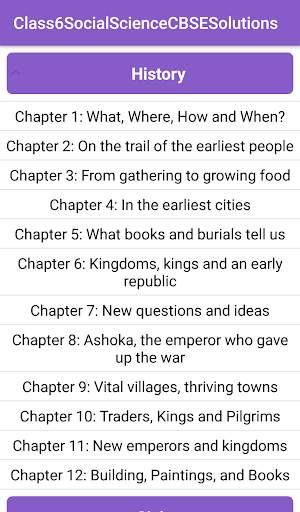 6th Social Science CBSE Solutions - Class 6 screenshot 2