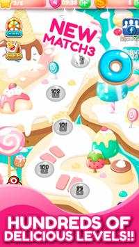 Delicious Sugar Land Candies Match 3 - Sweet Tooth screenshot 4